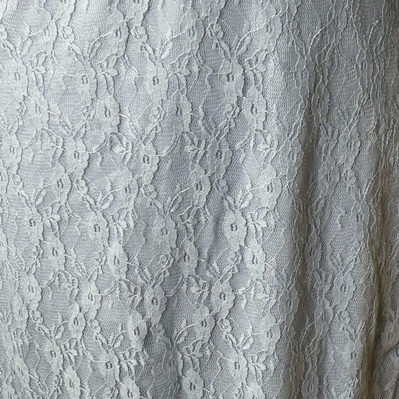 Free people when in Rome slip Dress Deep V Neck Sheer Long Sleeve Lined Soft Med - Picture 7 of 7